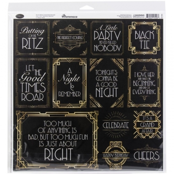 Reminisce - Collection Kit - 12" x 12" - Roaring 20`s Kit