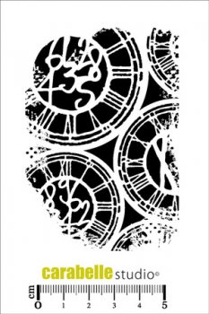 Carabelle Studio - A7 Texture Horloge (Uhren mit Zahlen)