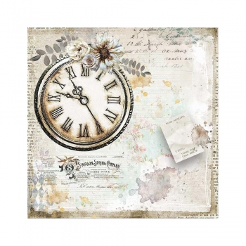 Stamperia - Romantic - Journal Clock 12" x 12"
