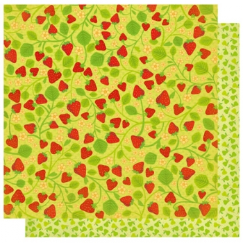 Glitzer Papier-Best Creation Inc "Moms Kitchen Strawberries"