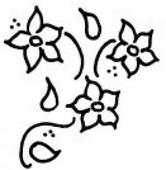 Stamping-Fairies - Hintergrundblümchen