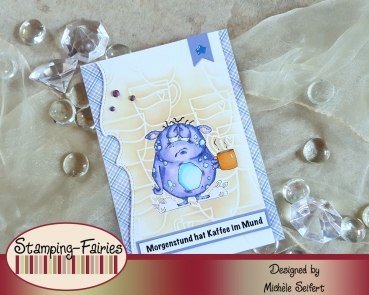 Stamping-Fairies - Morgenstund hat Kaffee im Mund