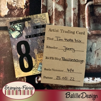 Stamping-Fairies / BalilleDesign - Artist Trading Card