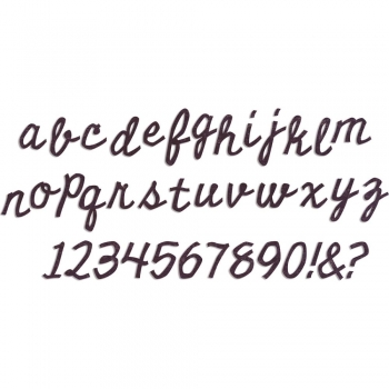 Sizzix Tim Holtz Bigz XL - Cutout Script