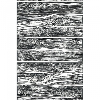 Sizzix Tim Holtz - 3-D Texture Fades Mini - Mini Lumber