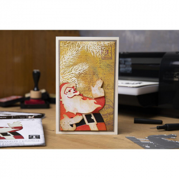 Sizzix Tim Holtz Thinlits - Retro Santa