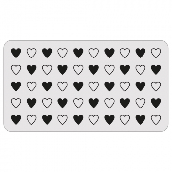 Sizzix Sidekick Side-Order Thinlits/ Texture Fades - Love Notes