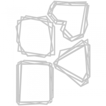 Sizzix Tim Holtz DIE Set - Geo Frames