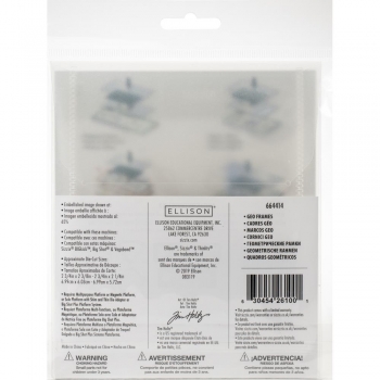 Sizzix Tim Holtz DIE Set - Geo Frames