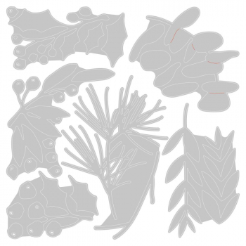 Sizzix Tim Holtz Thinlits - Festive Gatherings