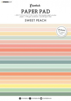 Studio Light - 11,7"x8,3" Paper Pad - Sweet Peach