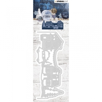 Studio Light Cutting & Embossing - Snowwy Afternoon - (Häuser)