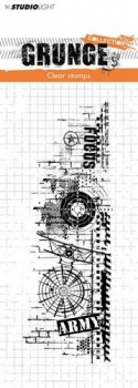 Studio Light Clear Stamps - Grunge - Nr.342