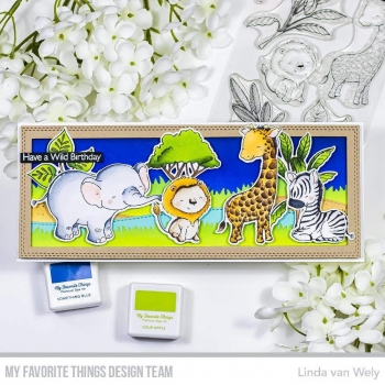 MFT Die-Namics Stanz & Stempel Set - Sweetest Safari Set 1