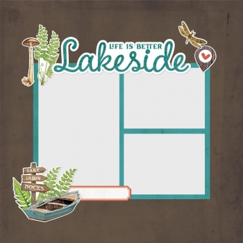 Simple Stories Page Pieces - Simple Vintage Lakeside