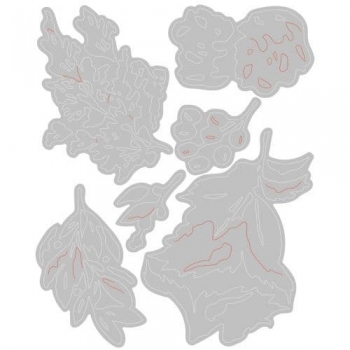 Sizzix Tim Holtz Thinlits - Holiday Brushstroke #2