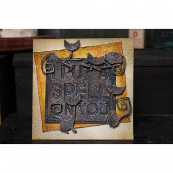Sizzix Tim Holtz Thinlits - Bold Text Halloween