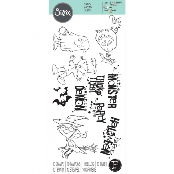 Sizzix Clear Stamps - Schreckensnacht