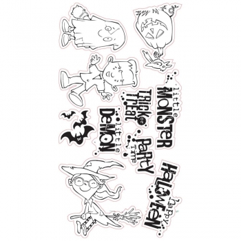 Sizzix Clear Stamps - Schreckensnacht