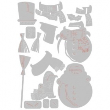 Sizzix Tim Holtz Thinlits - Winston, Colorize