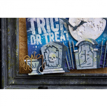 Sizzix Tim Holtz Thinlits - Graveyard Colorize