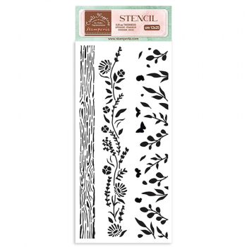 Stamperia Stencil - Nature