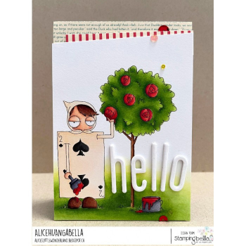 Stamping Bella - Oddball Painting the Roses Red