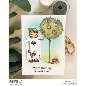 Stamping Bella - Oddball Painting the Roses Red