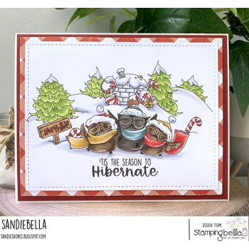 Stamping Bella - North Pole Backdrop