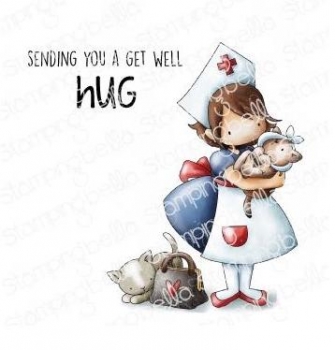 Stamping Bella - TINY TOWNIE collection - Nurse
