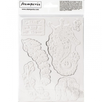 Stamperia Mixed Media Stamp - Seahorse