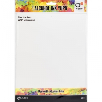 Tim Holz Alcohol Ink Yupo - White Cardstock