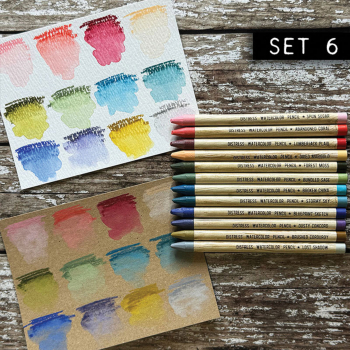 Tim Holtz Distress Watercolor Pencils - Set #6