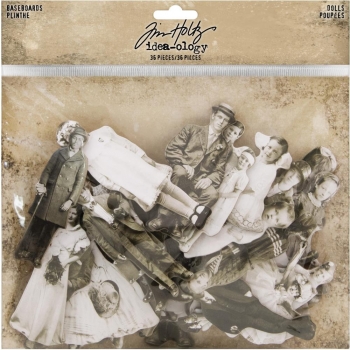 Tim Holtz idea-ology Baseboards - Dolls