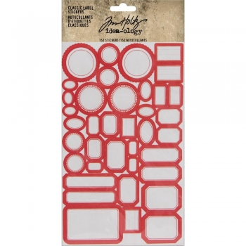 Tim Holtz - Classic Label Stickers