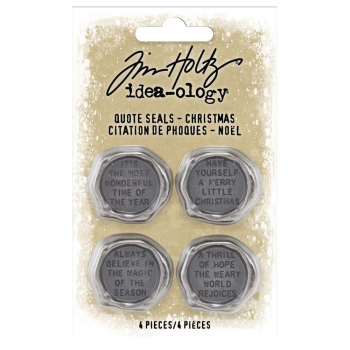Tim Holtz - Quote Seals - Christmas