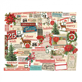 Tim Holtz Ephemera Pack - Christmas 