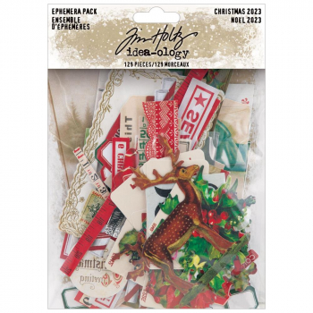 Tim Holtz Ephemera Pack - Christmas 2023