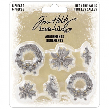 Tim Holtz Idea-Ology - Adornments - Deck the Halls
