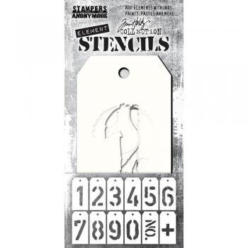Tim Holtz Element Stencils - Freight