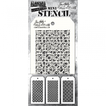 Tim Holtz Mini Layering Stencil Collection - Set 52