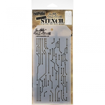 Tim Holtz Layering Stencil - Circuit