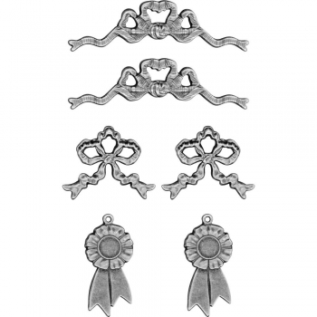 Tim Holtz Ribbons & Bows metall