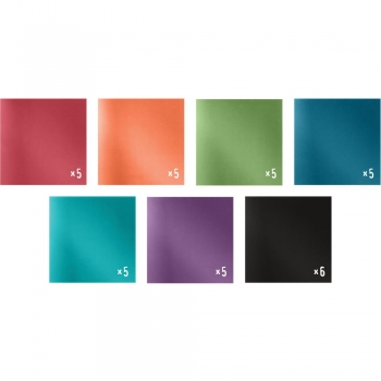 Tim Holtz Kraft - Stock 8" x 8" - Metallic Confections