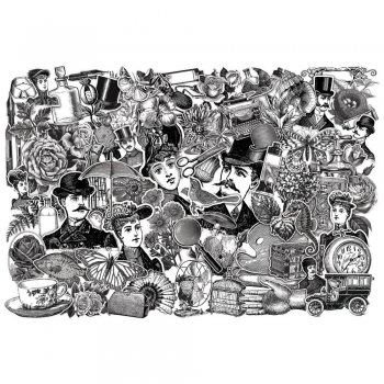 Tim Holtz Layers - Engraving