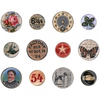 Tim Holtz Mini Flair (Buttons)