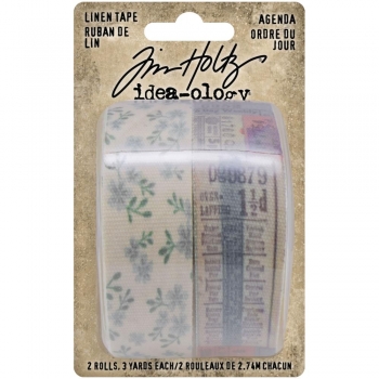 Tim Holtz Linen Tape - Agenda