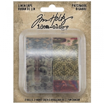 Tim Holtz Linen Tape - Patchwork