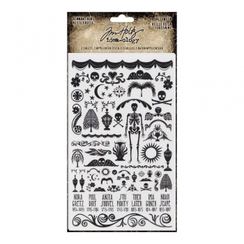 Tim Holtz Remnant Rubs - Halloween