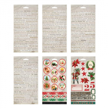 Tim Holtz Sticker Book - Christmas